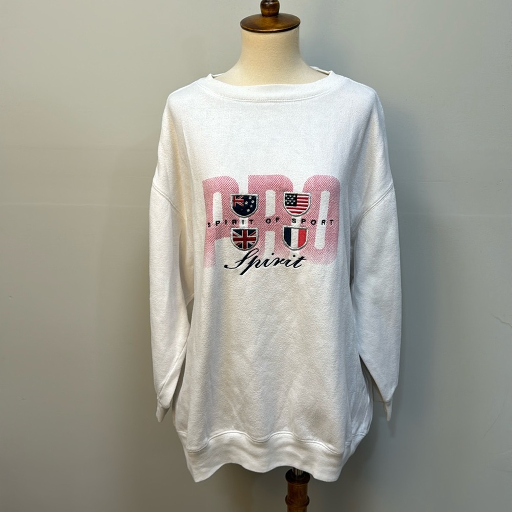 Vintage Pro Spirit sweater women’s sz M/L, as is